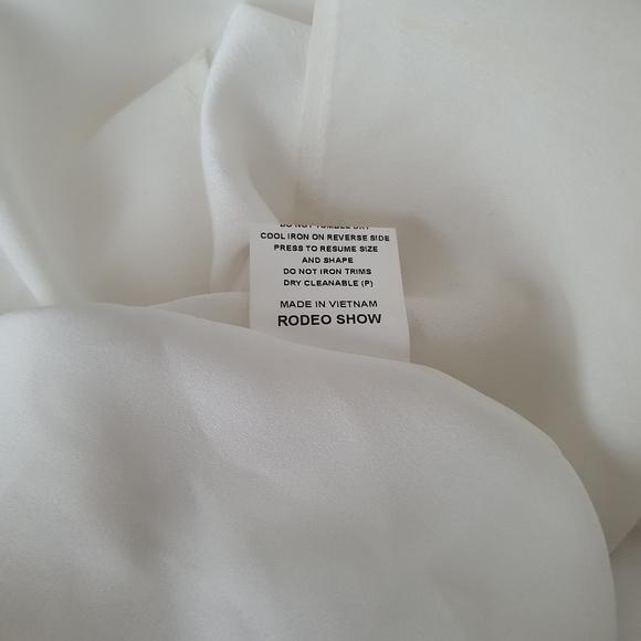 Rodeo show floral tiered ruffle skirt - Picture 4 of 8